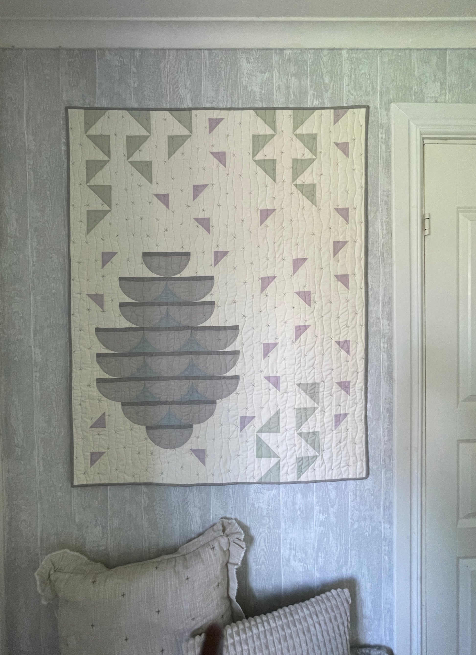 Quilt on a wall