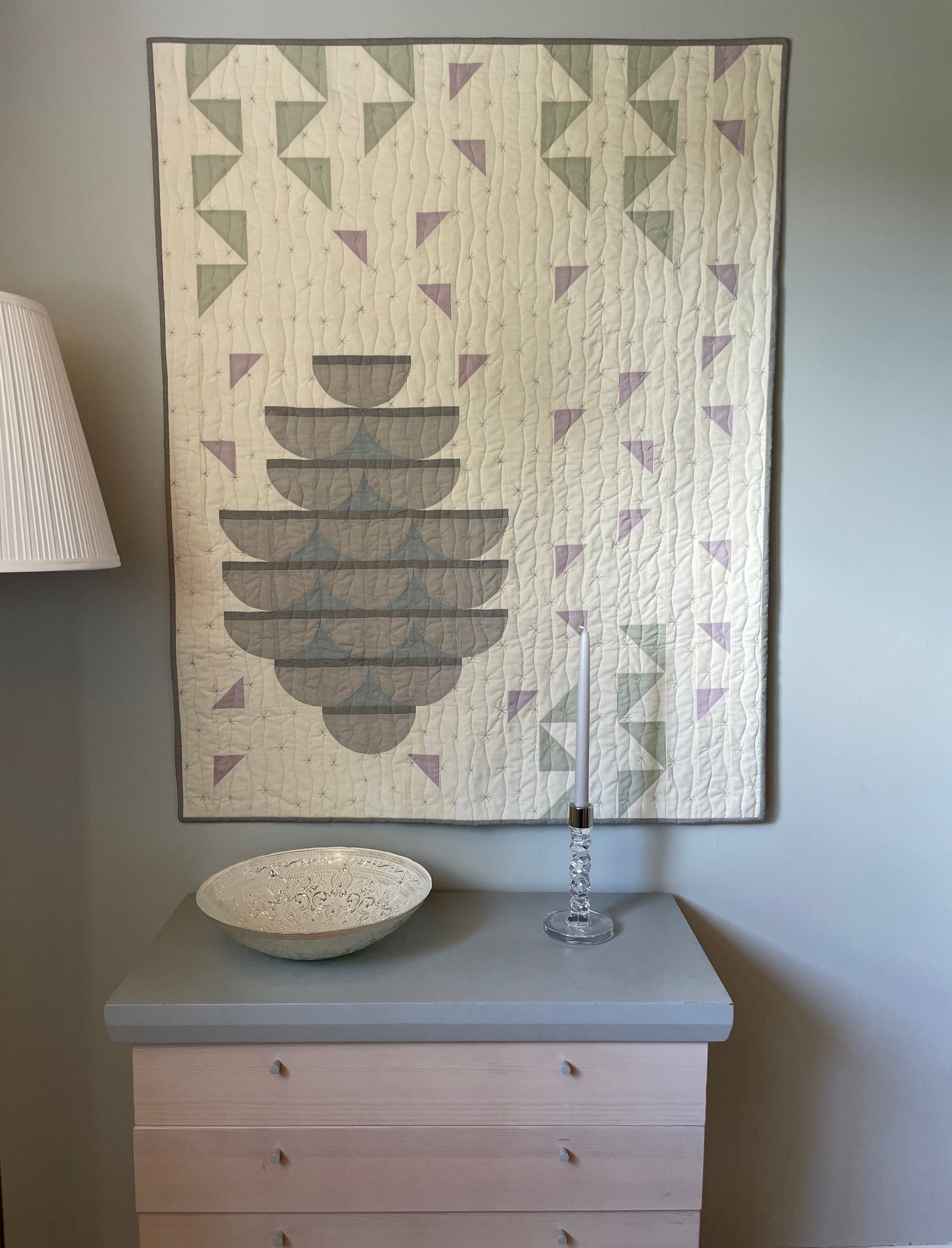 Quilt on a wall